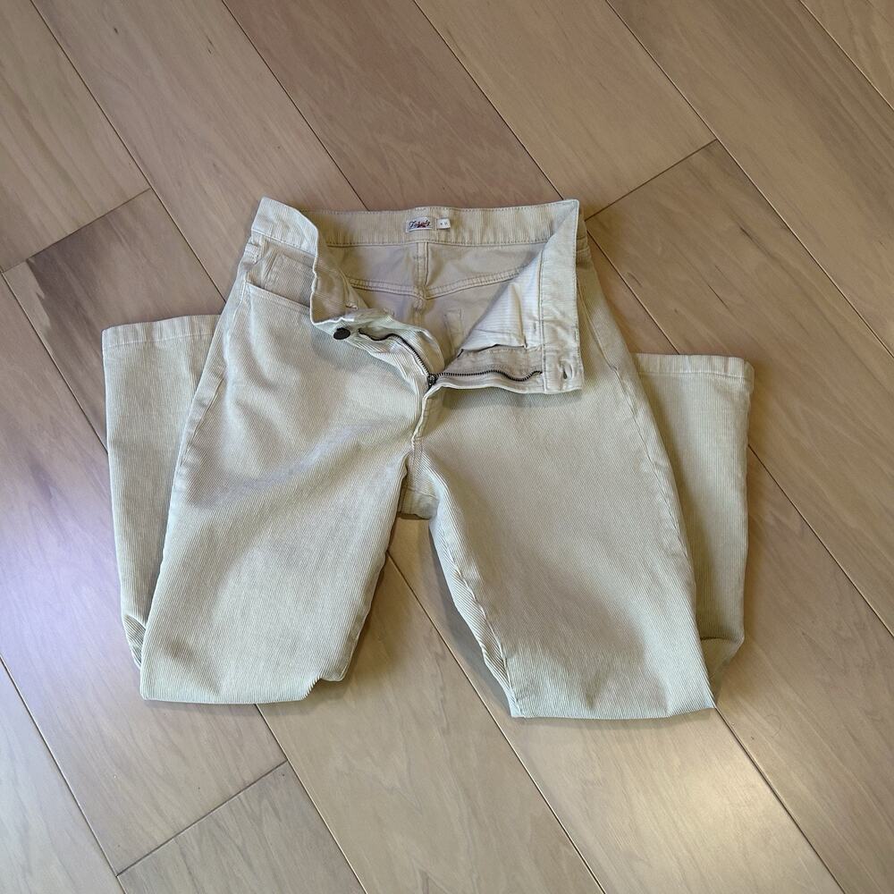 Faherty Womens 5 Pocket Corduroy Pants Ivory Women’s 28 - Picture 3 of 8